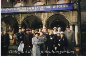 B.19 Delegacja Diecezji Drohiczyńskiej na I Krajowym Z_jeździe Akcji Katolickiej w Poznaniu 2001 r